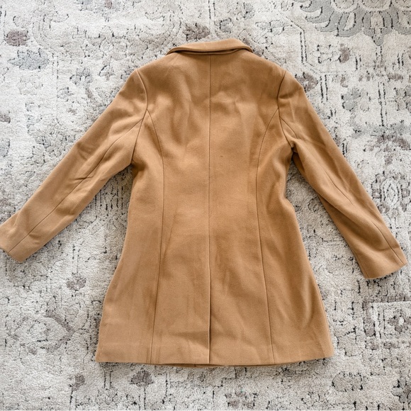 Women’s Notch Lapel Single Breasted Winter Coat - Picture 6 of 6